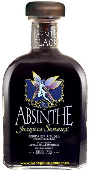 Absinthe Jacques Senaux Black 70 cl.
